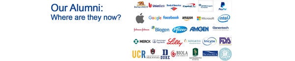 logos of companies that alumni work for