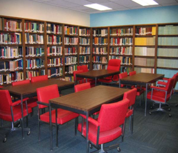 Library in Olmsted Hall